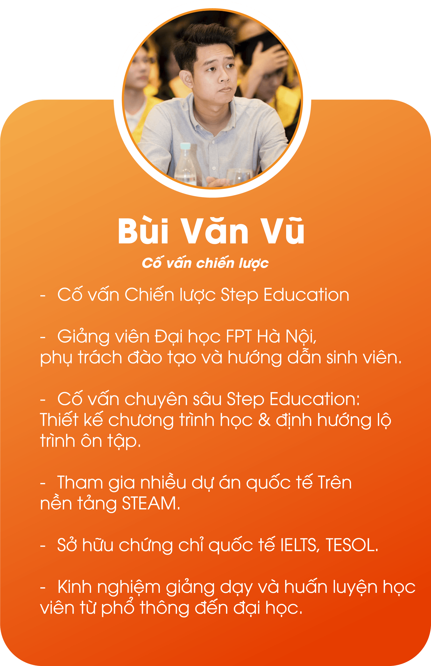 Cố vấn giáo dục chuyên ngành toán học Step Education