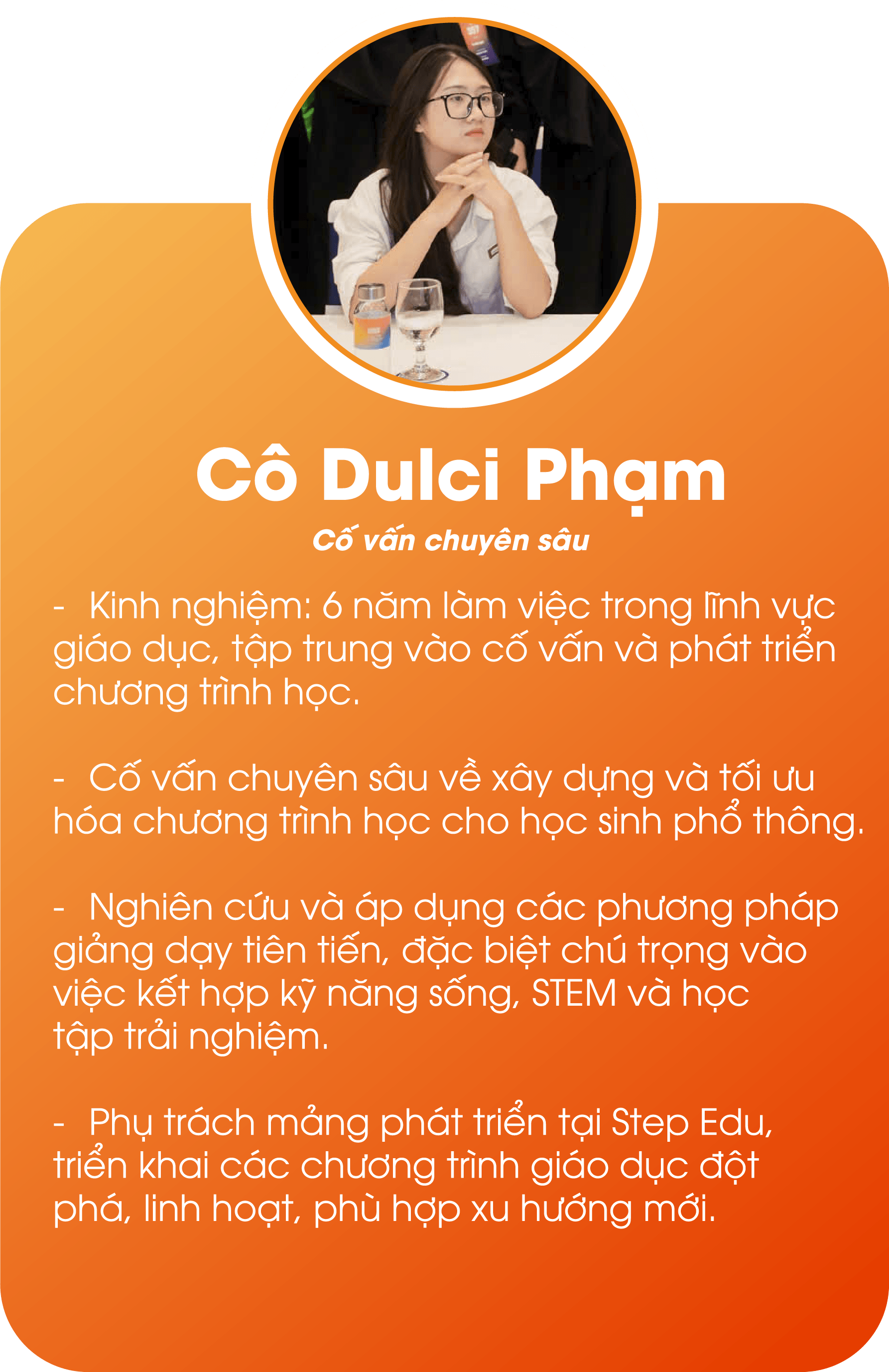 Cố vấn giáo dục chuyên ngành tiếng anh và các môn khác