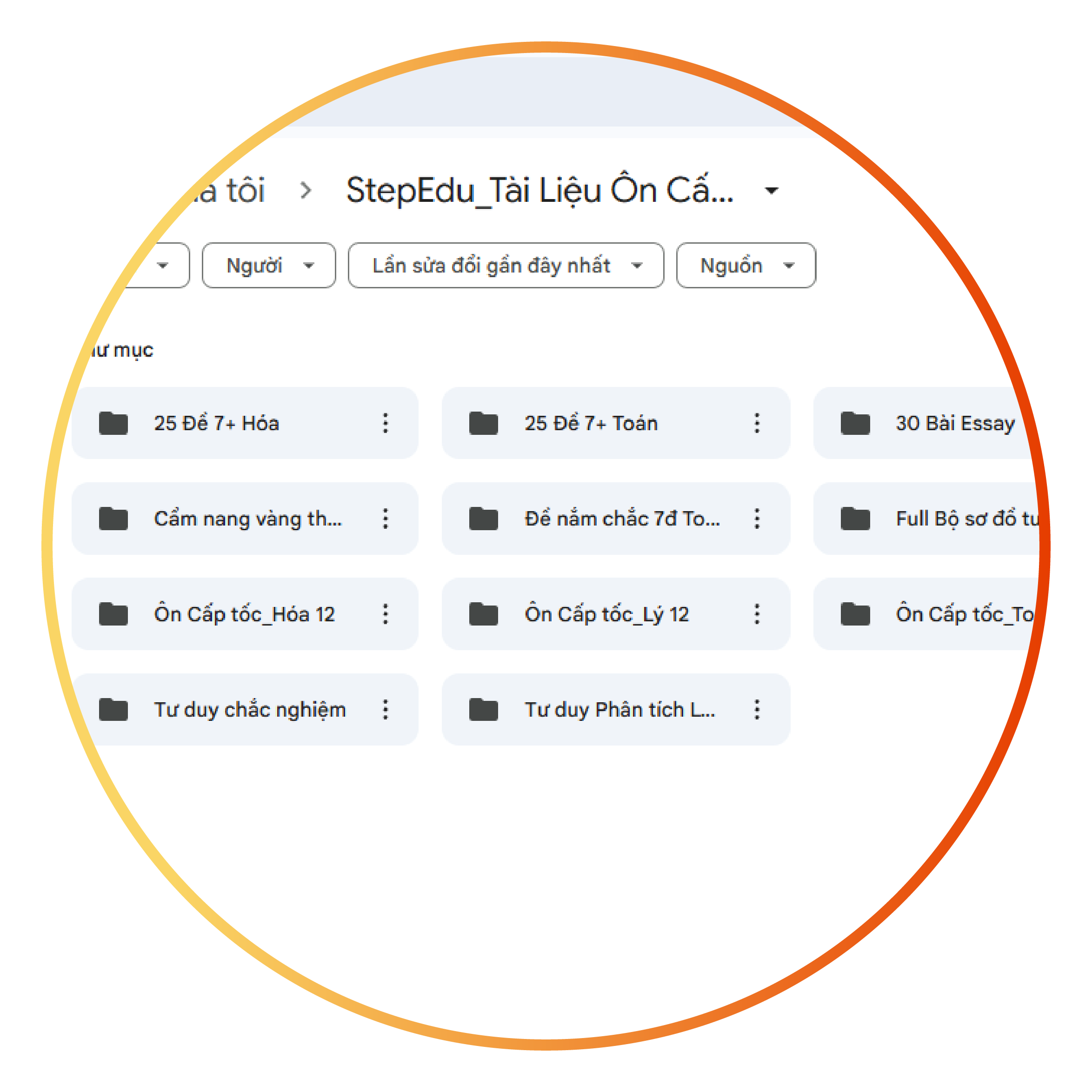 Tài liệu học tập toán học lớp 6-12 chất lượng cao